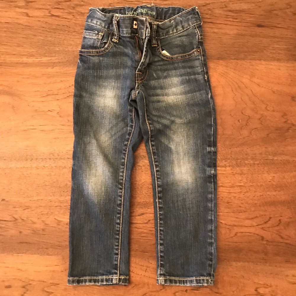 Gap kids size 4T skinny denim jeans
